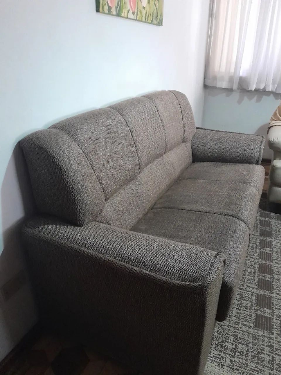 Sofá 3 lugares conservado