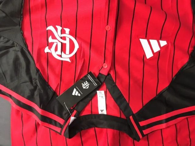 Camisa do Flamengo Beisebol 2025 2026 Especial Mundial de Clubes - Outletlion - tamanho XL - Foto 4