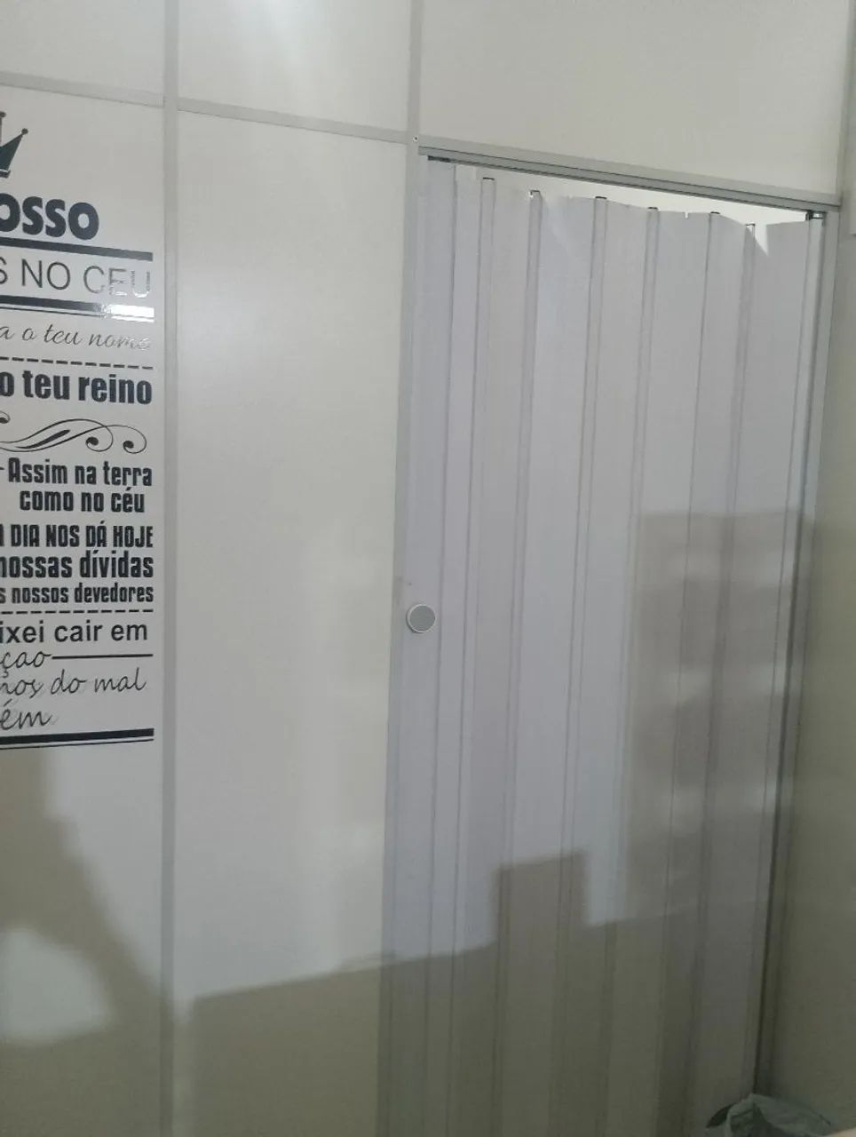 Divisória de Eucatex 