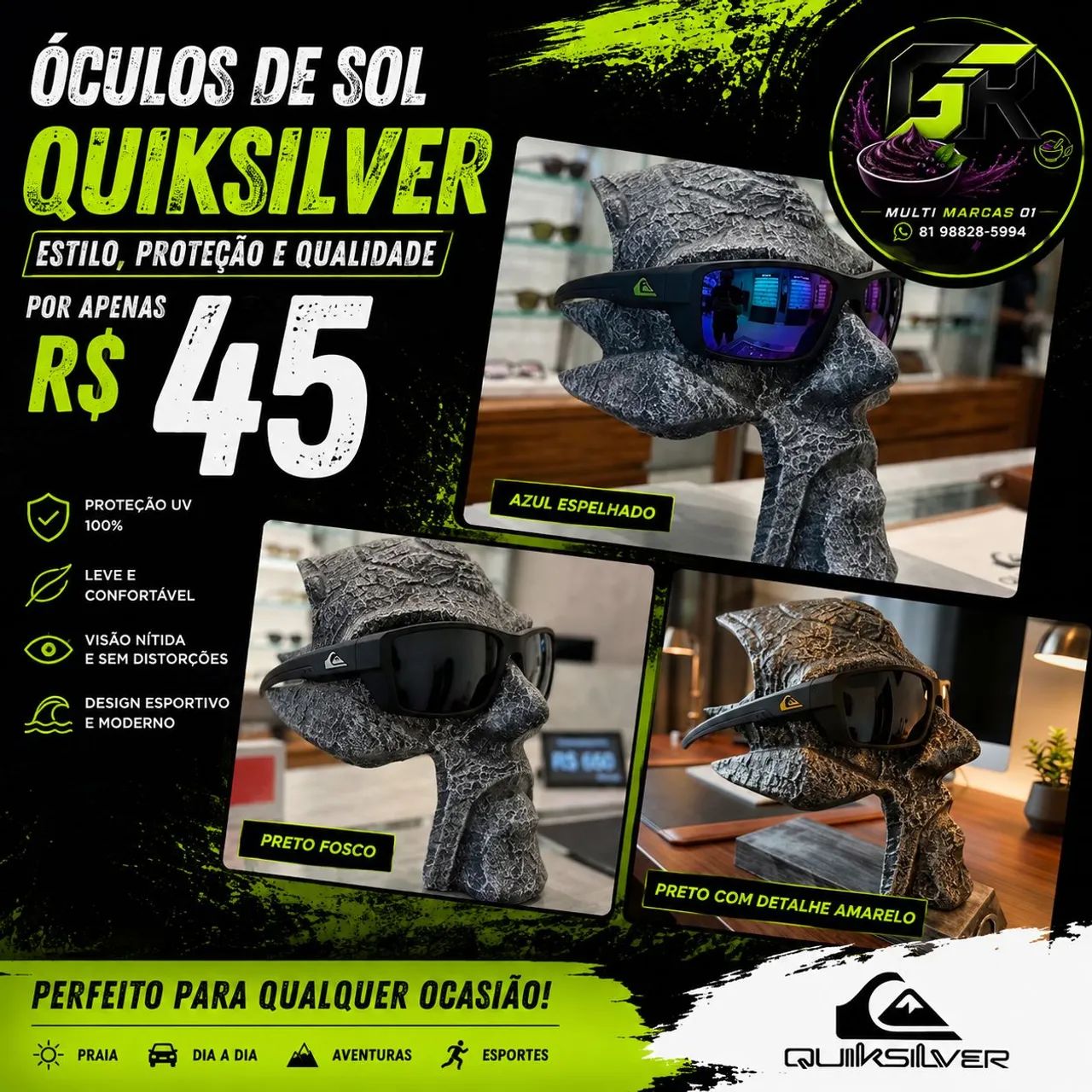 Óculos de sol 