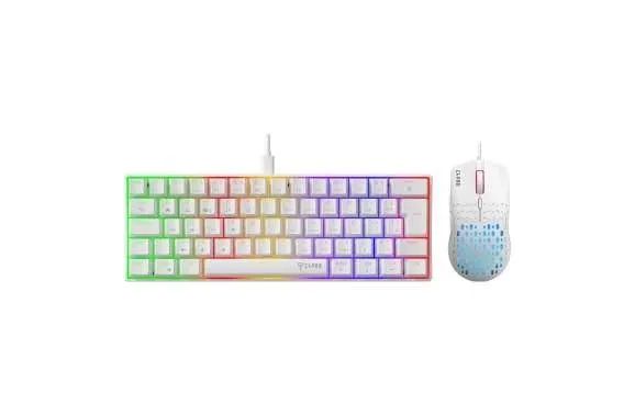 COMBO GAMER SNOW REAVER DUO TECLADO | MOUSE - CLANM - Foto 2