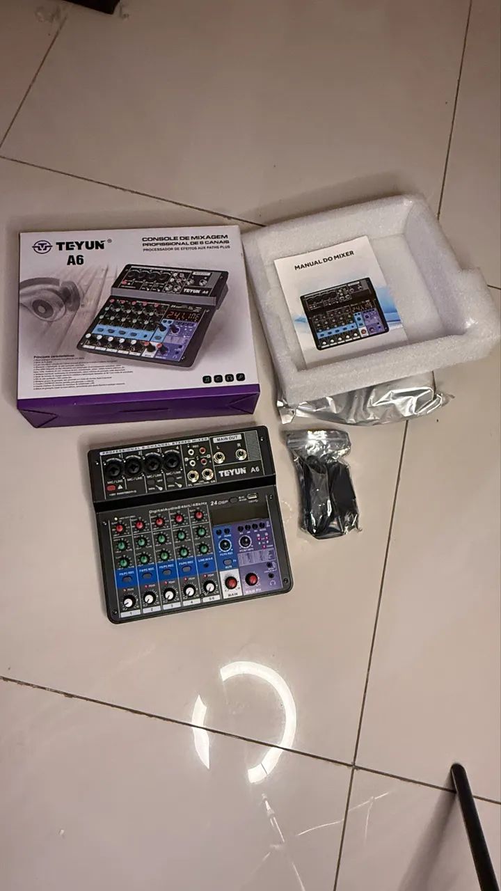 Mesa de Son Teyun A6 Bluetooth  - Foto 2