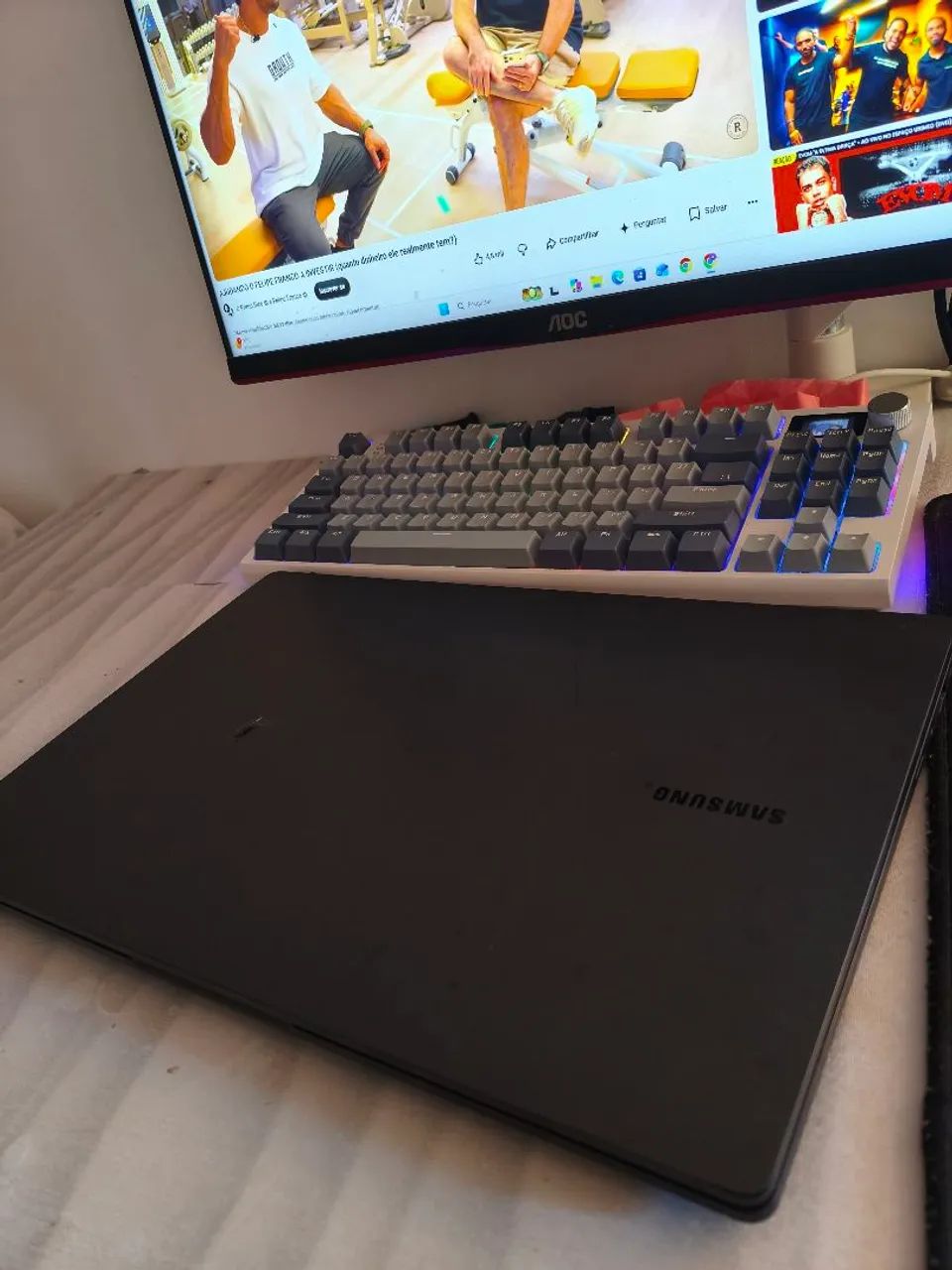 Notebook Samsung Book i3 12ª Geração 8GB RAM SSD 256GB - Foto 4