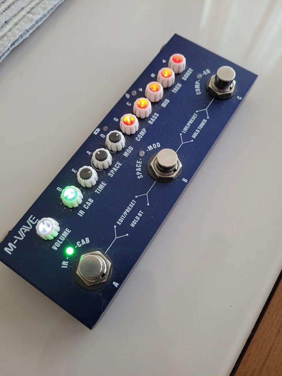 Pedal M-Vave Cuvave Baixo