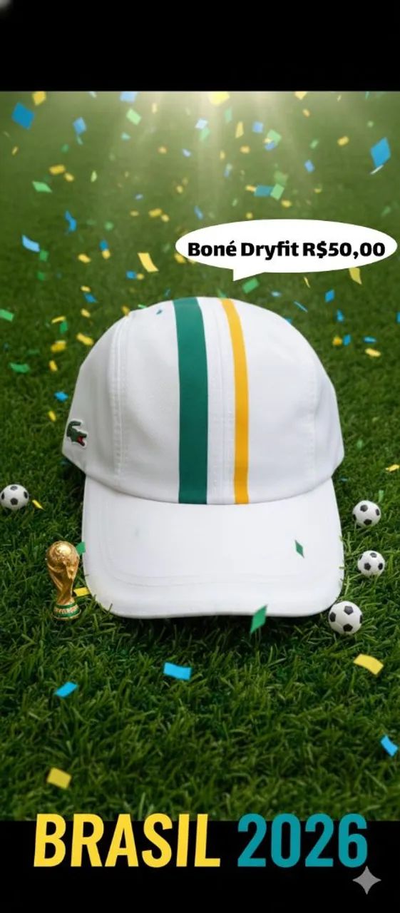 Boné versão copa do mundo 2026