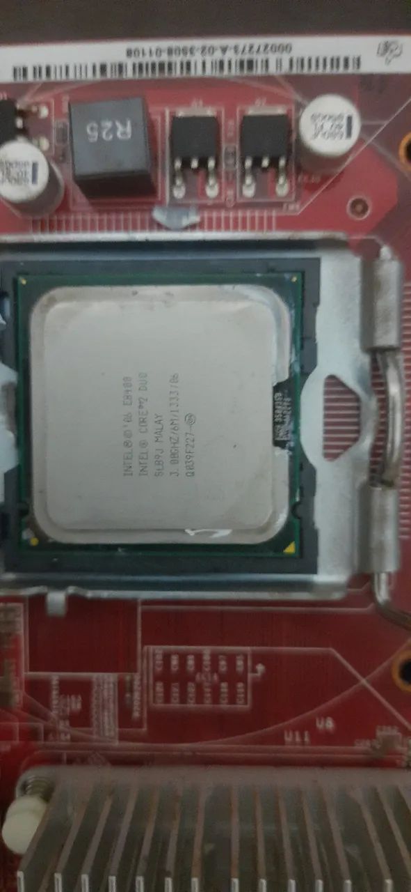 Kit placa mãe, processador e memórias. - Foto 2