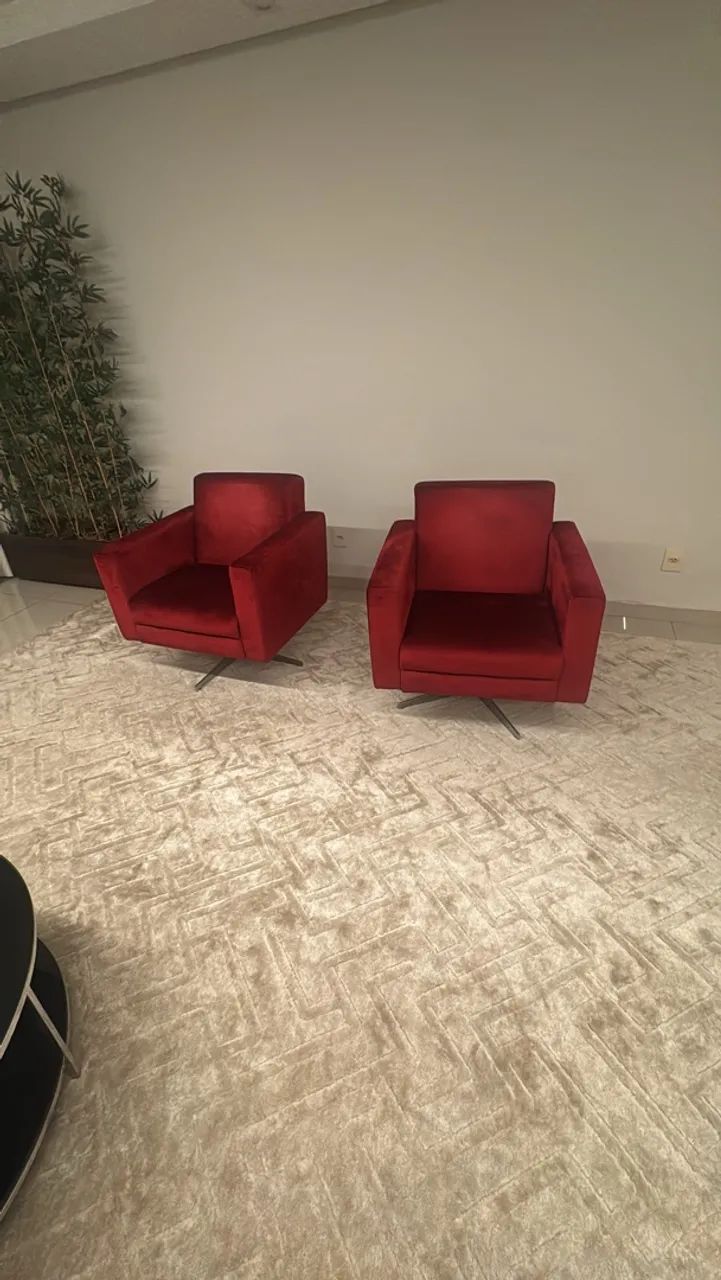 Poltronas giratórias 
