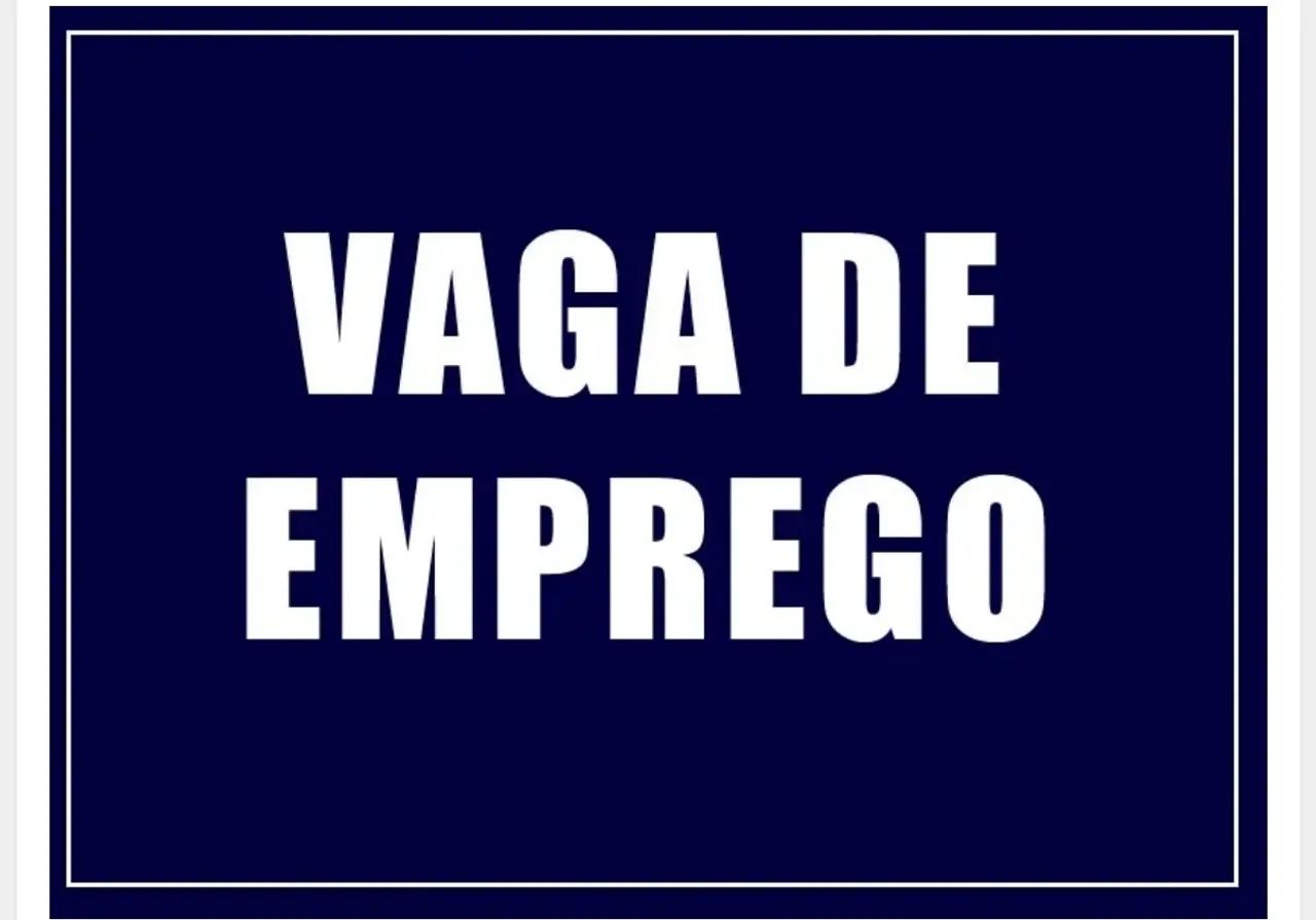 Vaga de emprego 