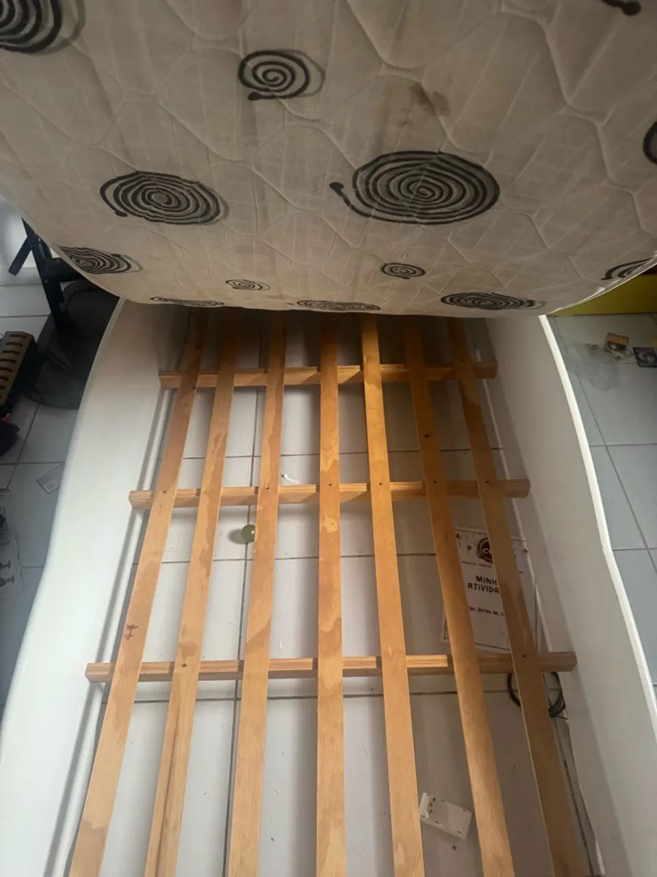Cama infantil com colchão  - Foto 5