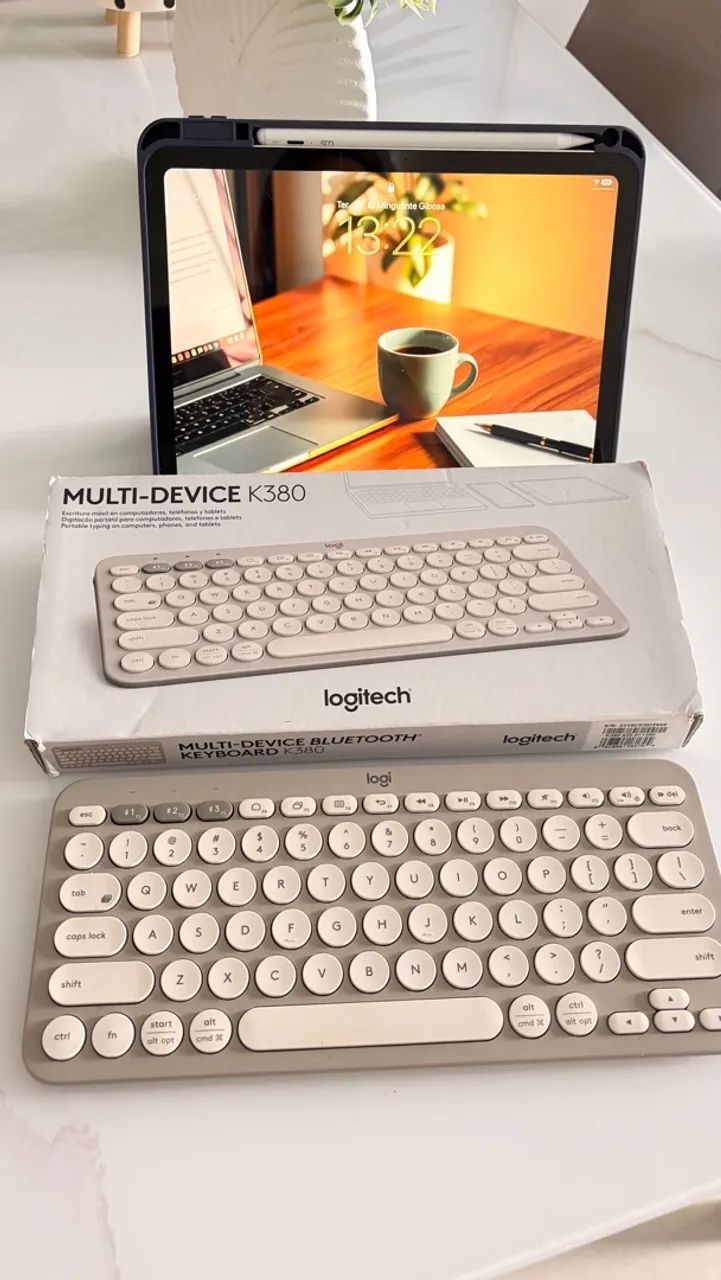  Teclado Sem Fio Bluetooth Logitech K380 - Foto 4