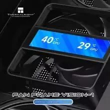 Thermalright FAN FRAME VISION-1 12cm Tela Plana IPS LCD de 3,69 polegadas Personalizada  - Foto 4