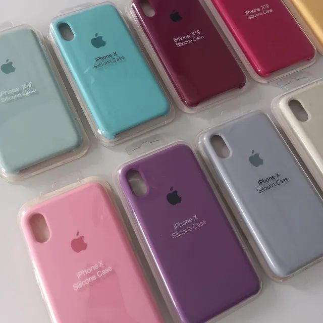 Capinha iPhone XS Diversas Cores Silicone Premium | NOVA - Foto 2
