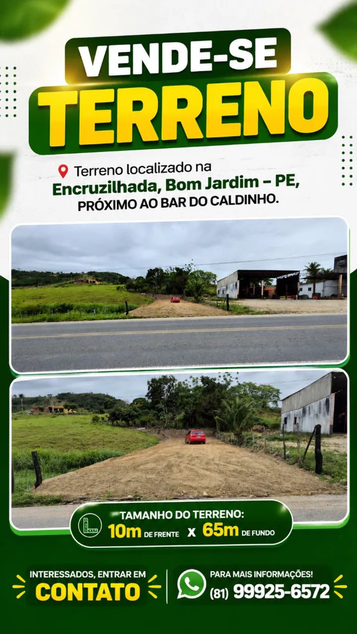 ? VENDE-SE TERRENO!