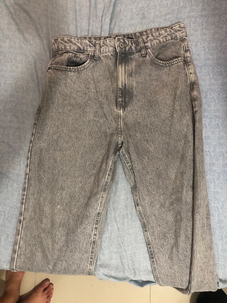 Calça Baggy Cinza  - Foto 2