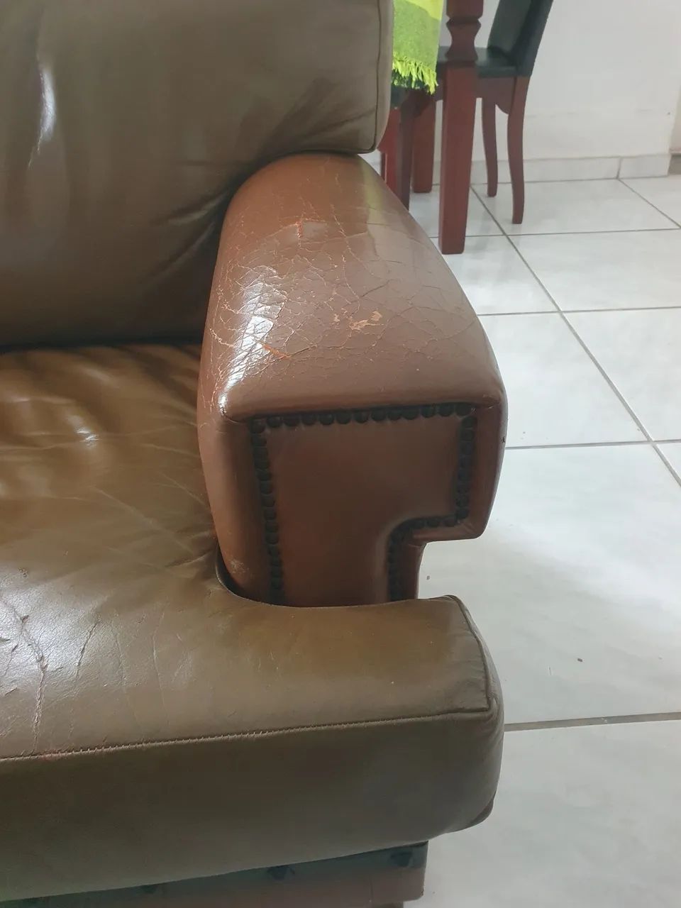 sofa couro legítimo - Foto 4