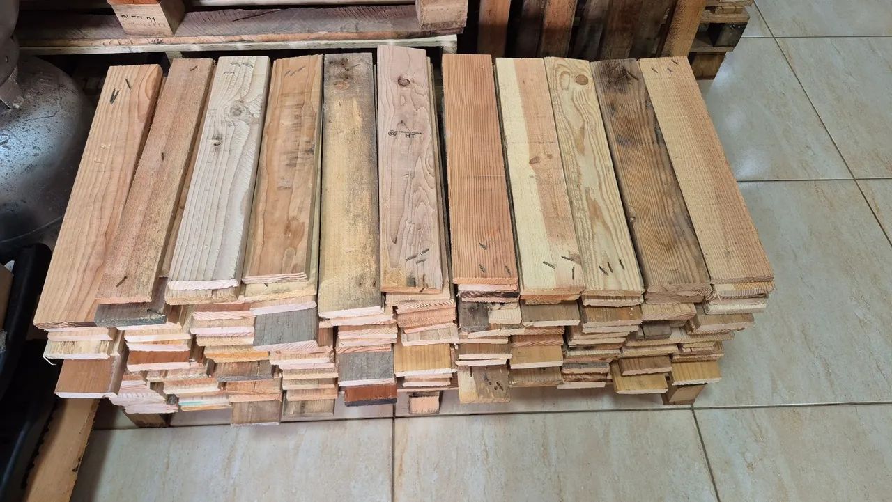 Cerquinhas decorativas, ripas de pallets medida 0.48 centímetros, entregamos.  - Foto 4