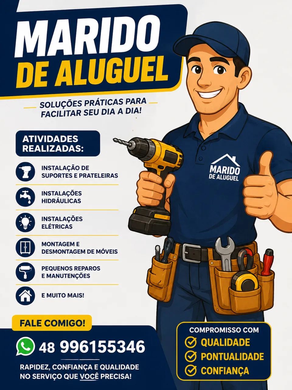 Marido de aluguel, pequenos reparos em geral