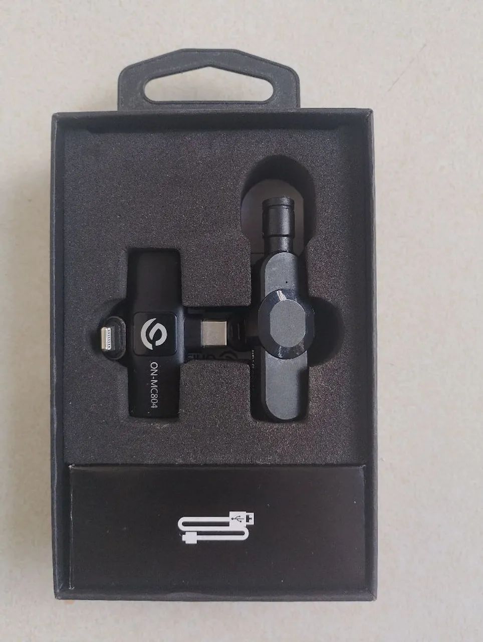 Kit 2 Microfones Sem Fio para Celular (Tipo-C + iOS) - Ideal para Vídeos e Gravações - Foto 6