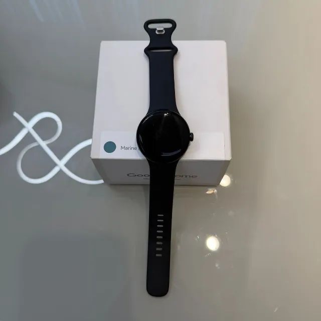 Relogio Smartwatch Google Pixel Watch 1 - 41mm Black Obsidian