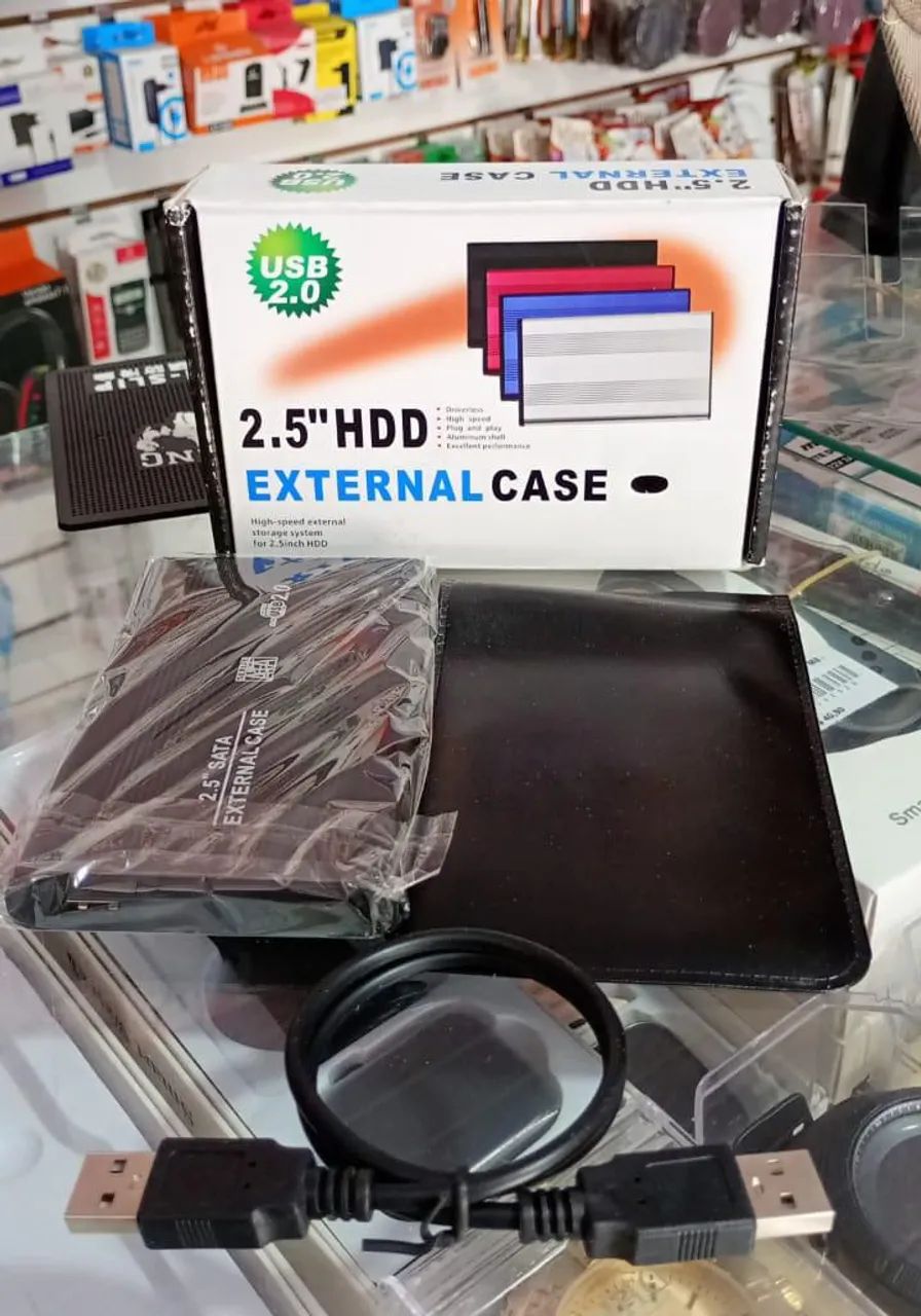 Case Gaveta Externa Hd Notebook 2.5  Usb 2.0 - Novo - Foto 2