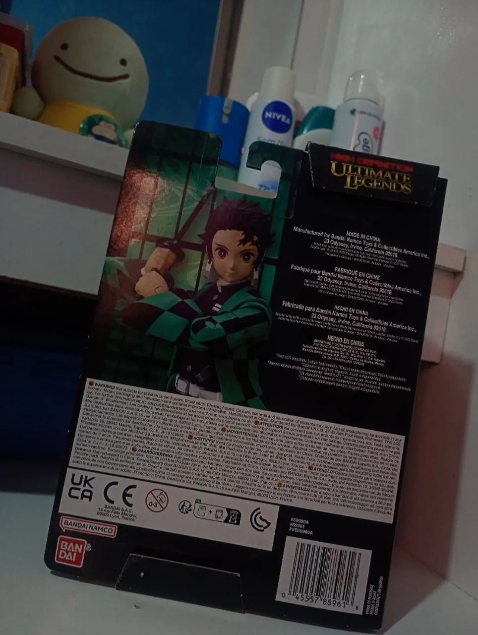 Tanjiro Kamado ultimate legends Bandai Original demon Slayer kimetsu no yaiba - Foto 2