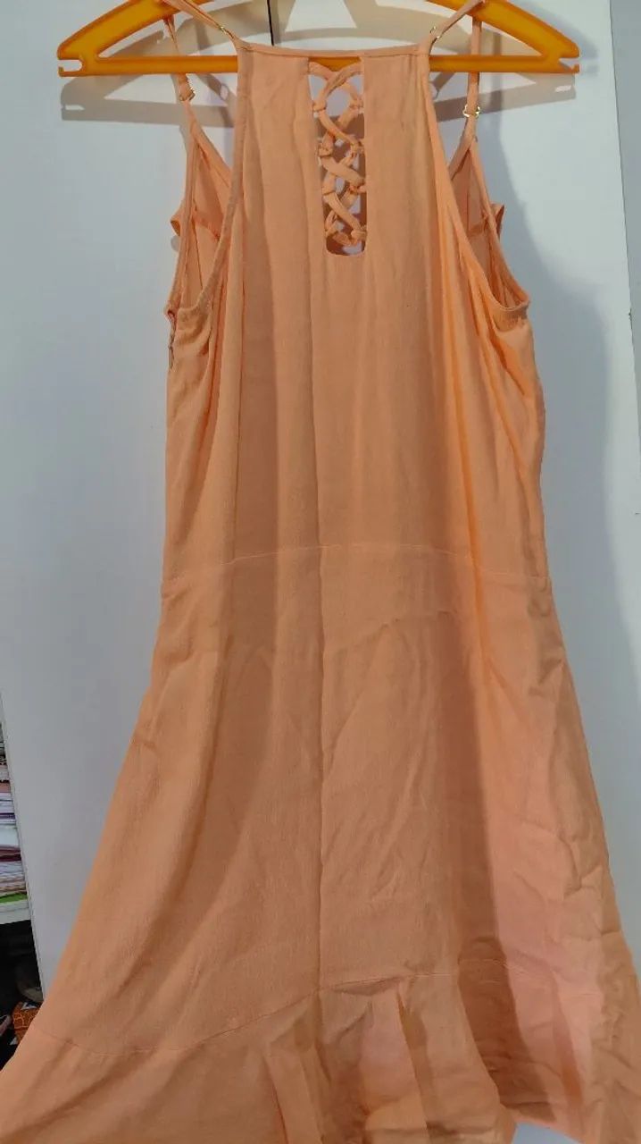 Vendo Vestido laranja  - Foto 2