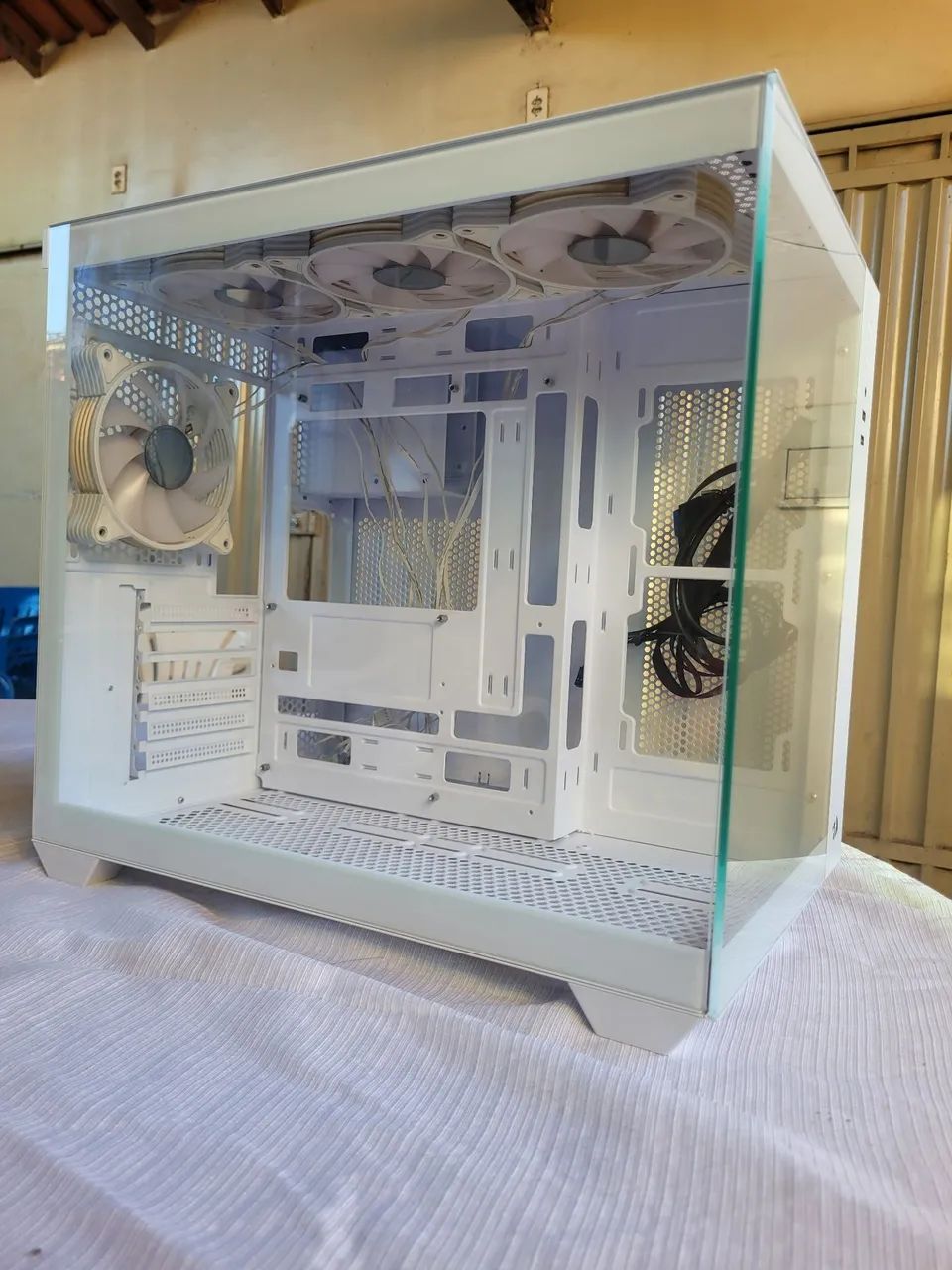 Gabinete wideload branco + ventoinhas e controladora - Foto 2