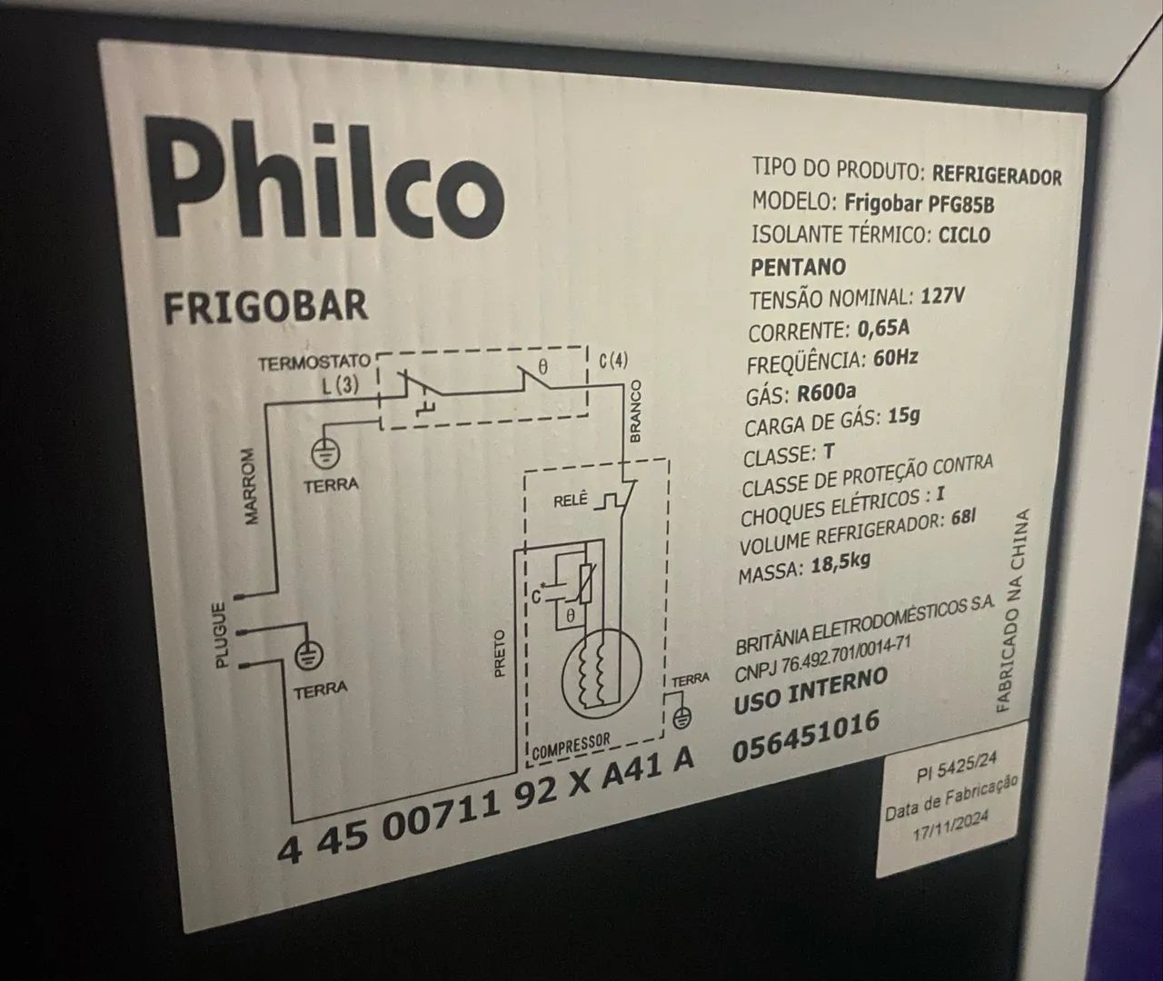 Frigobar Philco  68L - Foto 3