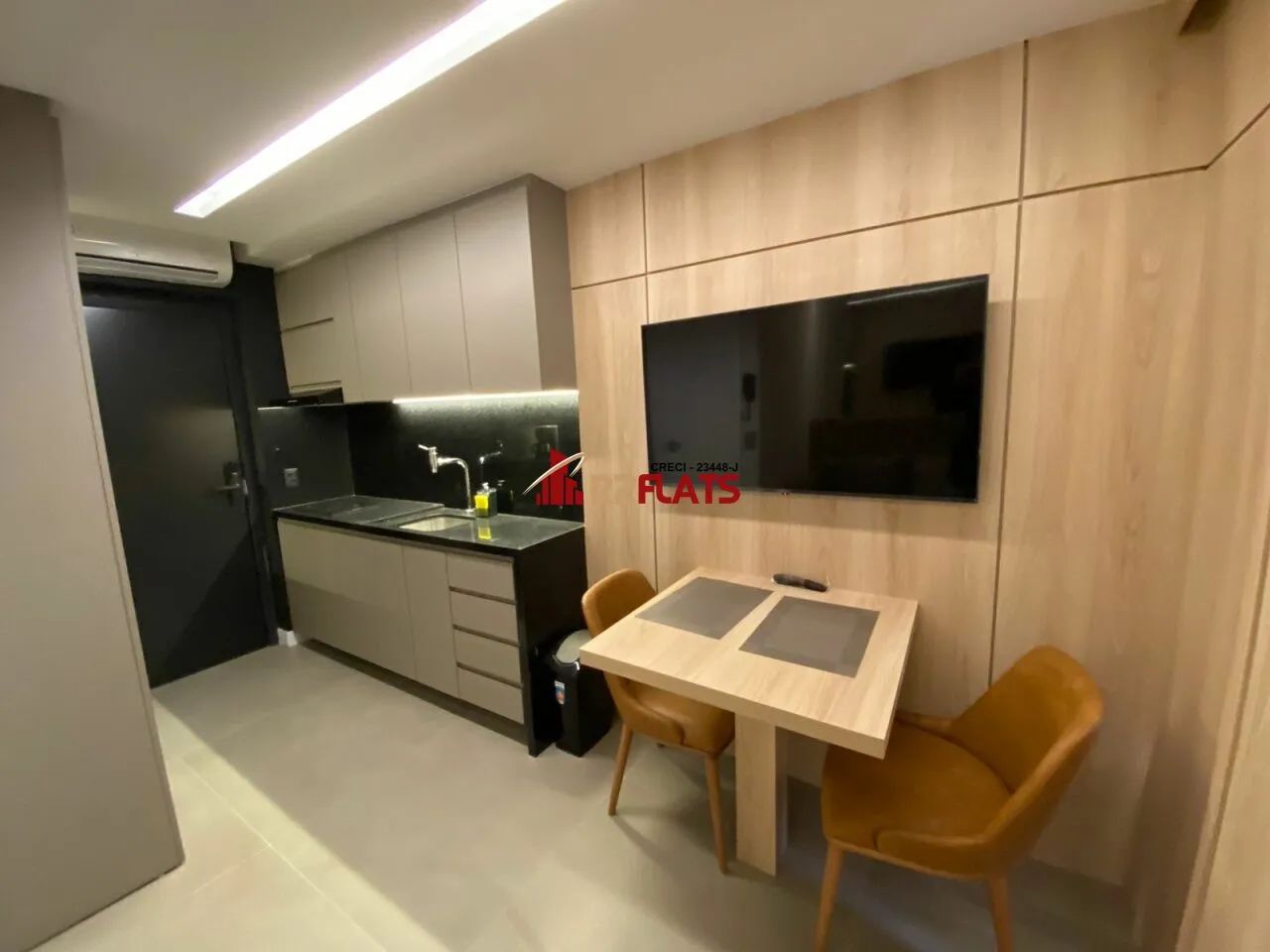 Flat com ótimo preço no bairro Itaim Bibi. Confira! - Foto 4