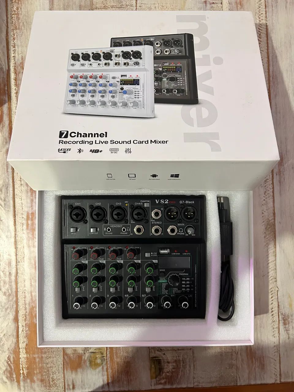 Mesa de Som VS2 PRO G7 ? Nova