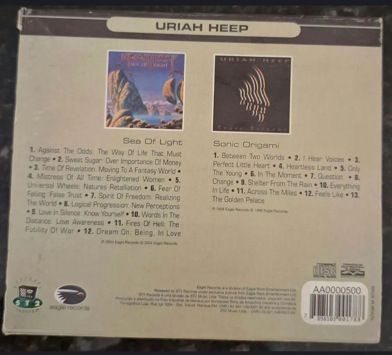 Box especial cds do Uriah Heep lacrado  - Foto 2