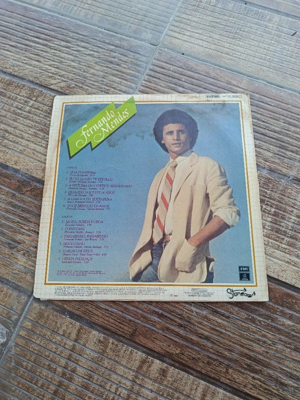 Disco de vinil 1981 - Fernando Mendes  - Foto 2