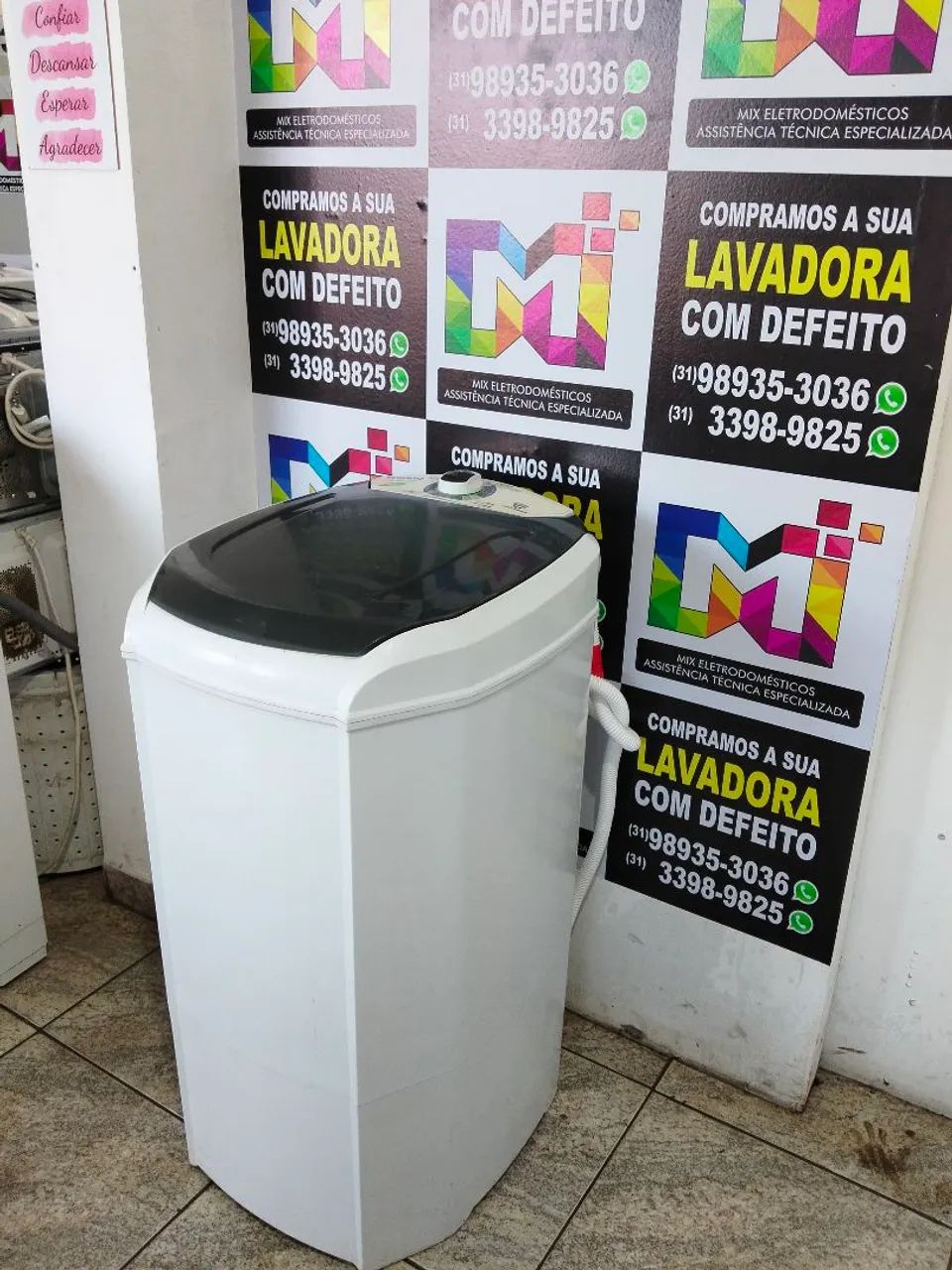 Tanquinho Suggar 10kg funcionando perfeitamente com garantia de 3 meses  - Foto 3