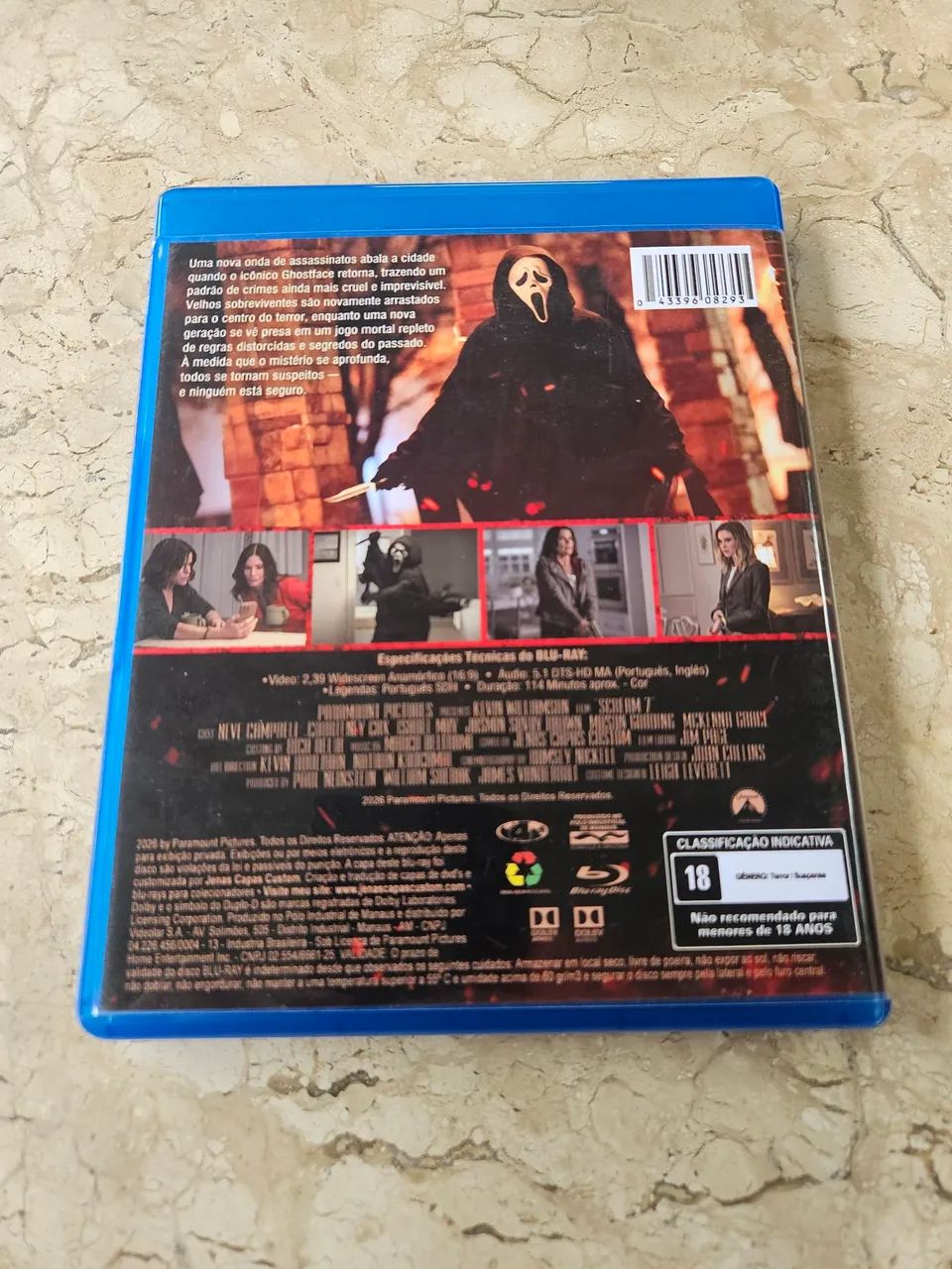 Blu-ray Pânico 7 - Edição Autorada / Fanmade - Foto 3