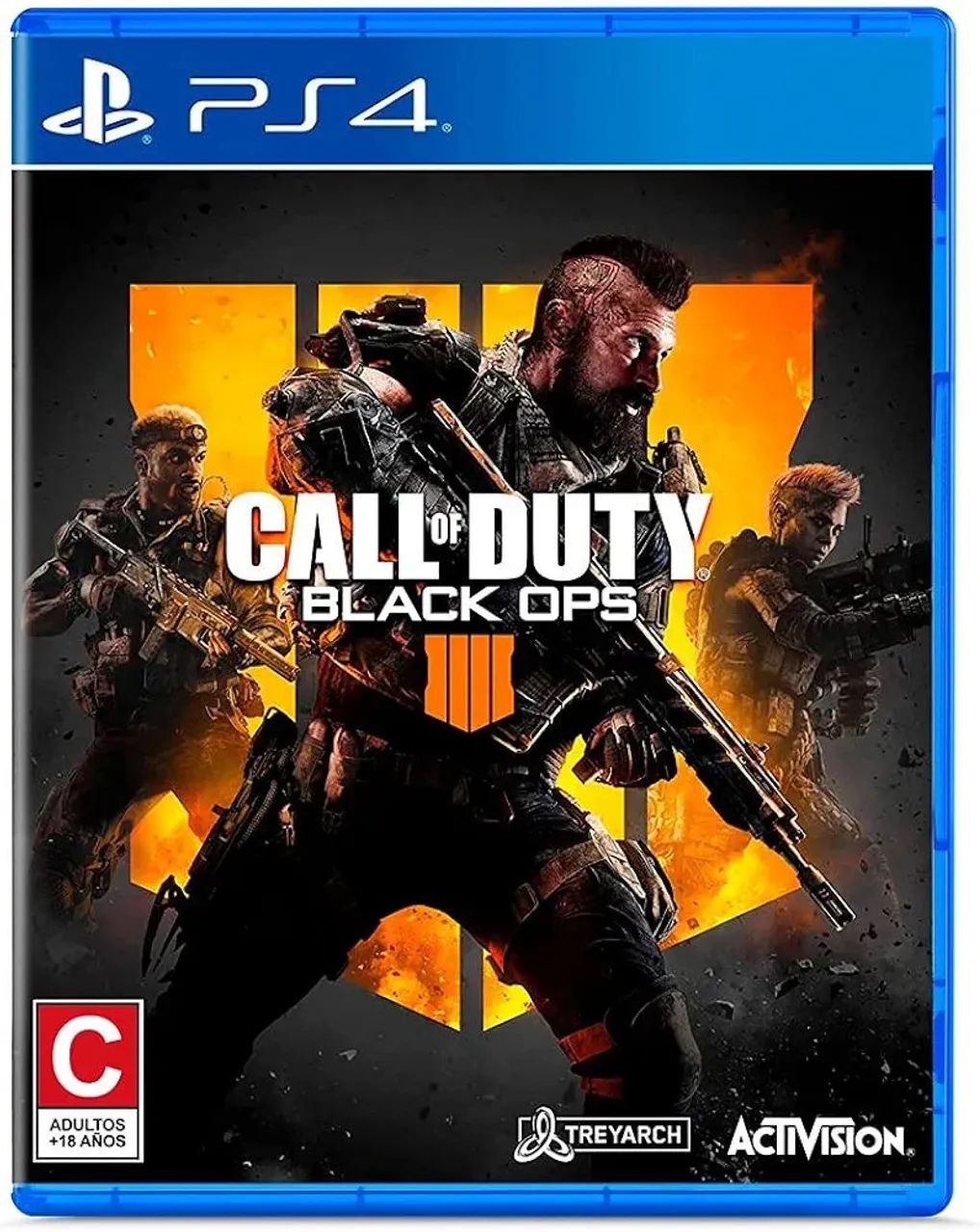 Jogo de Play 4 Call of Duty Black Ops 4