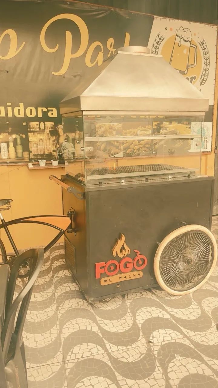 Vendo Bike churrasqueira 