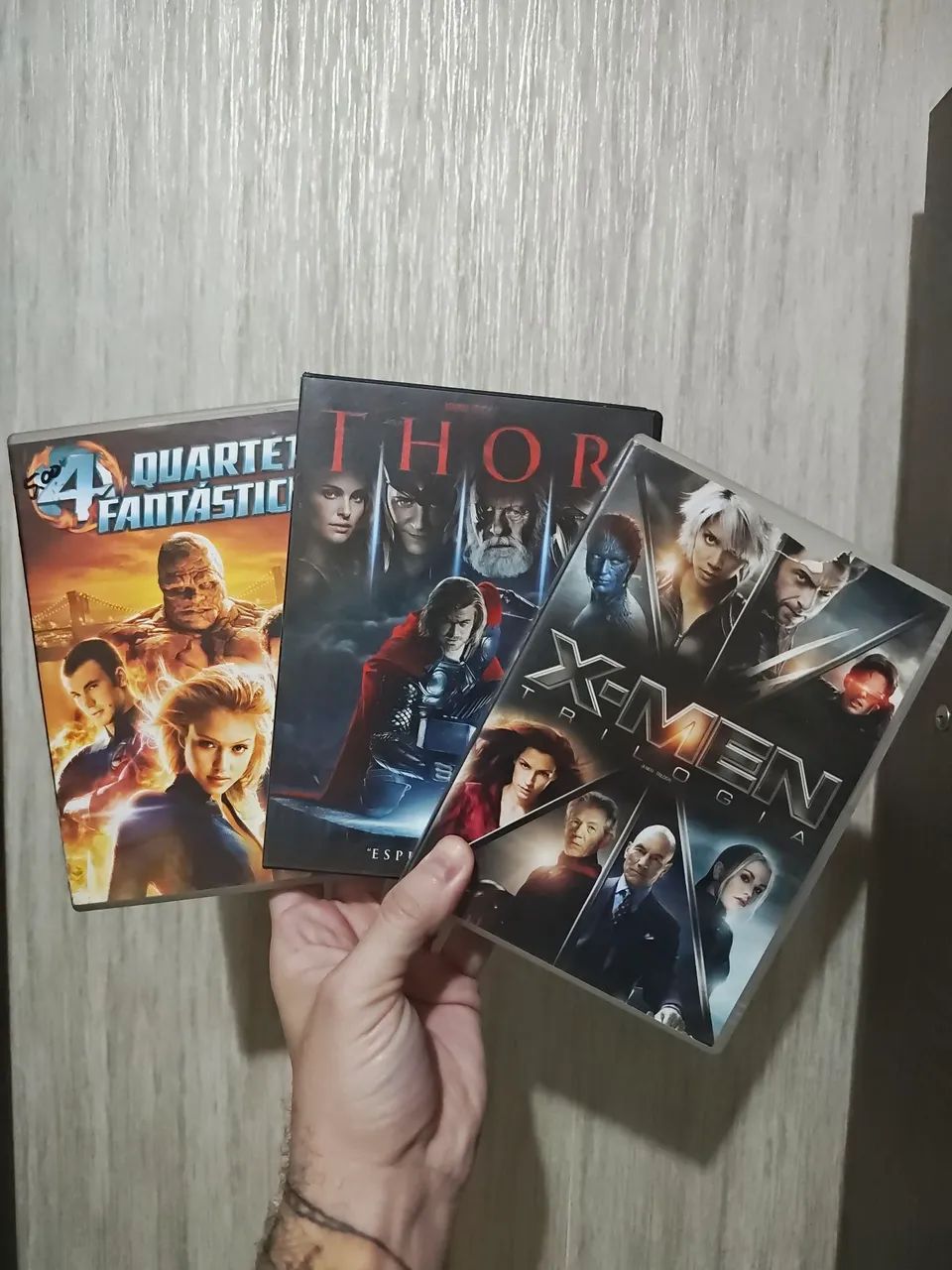 Filmes Heróis Marvel 8x Dvd original  - Foto 3