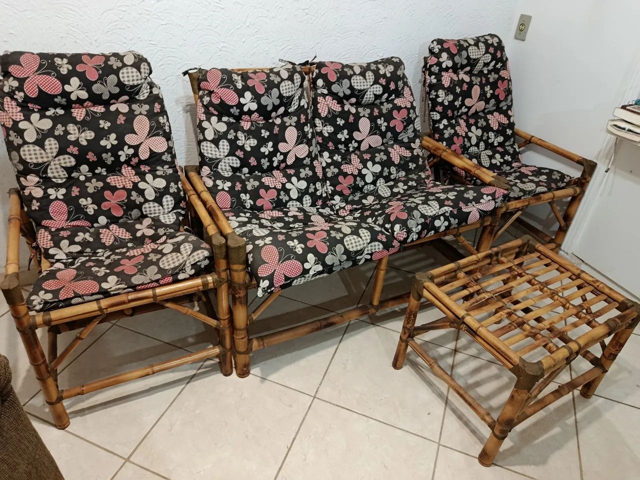Sofá de bambú 