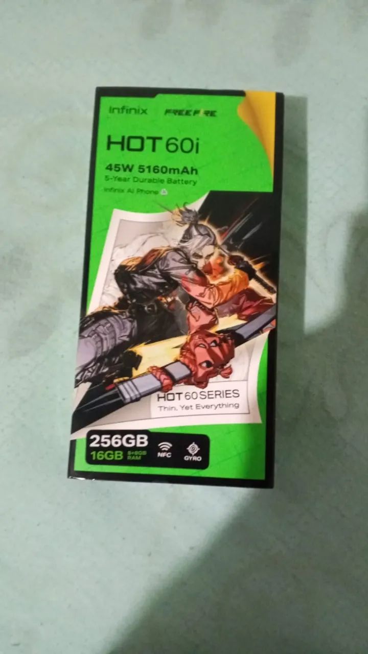 Celular infinix hot 60i 