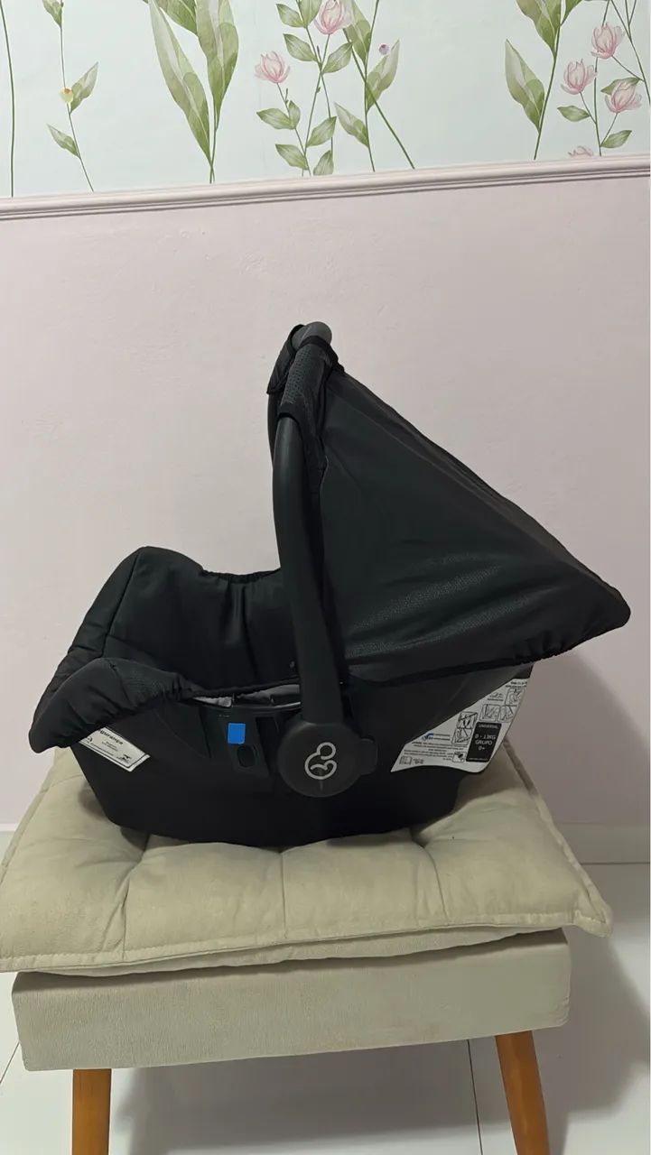 Bebê Conforto Grid Black Galzerano - 0-13KG 