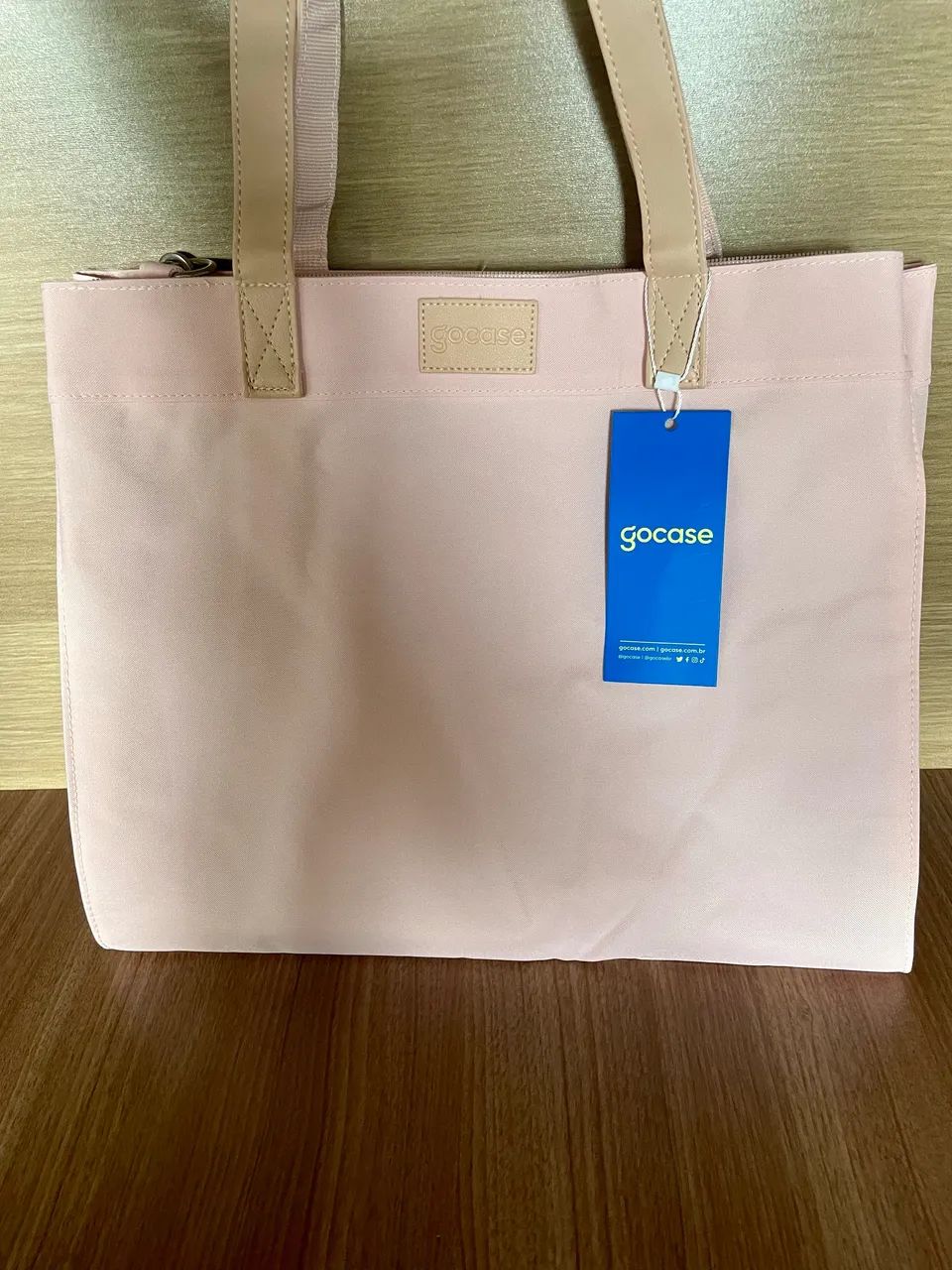 Bolsa Gocase - Tote Daily - Clear Rosa - Foto 2