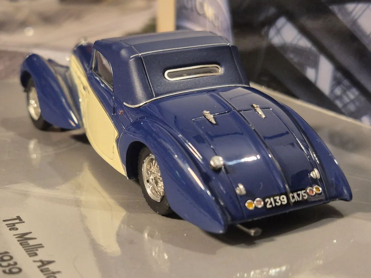 Miniatura 1:43 Bugatti Type 57C Arábia Mullin Automotive Museum - Foto 3