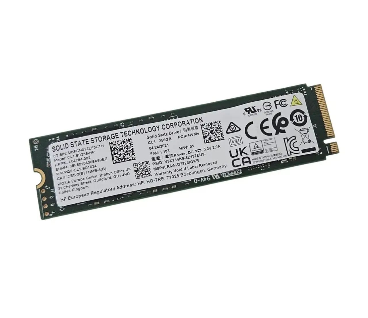 SSD NVMEe 256GB