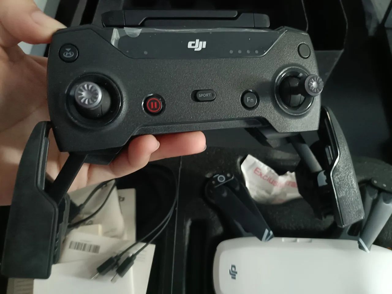 Vendo drone DJI SparK sem bateria. - Foto 5