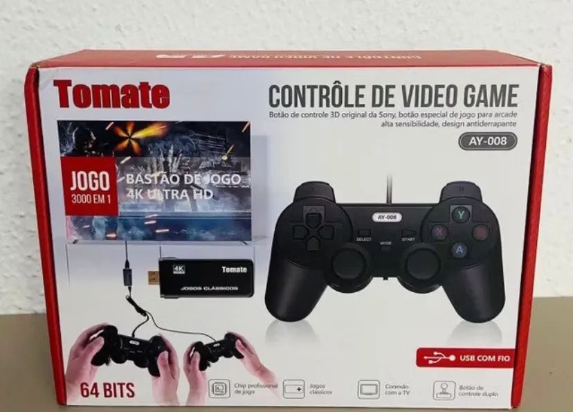 Game stick 30 mil jogos 