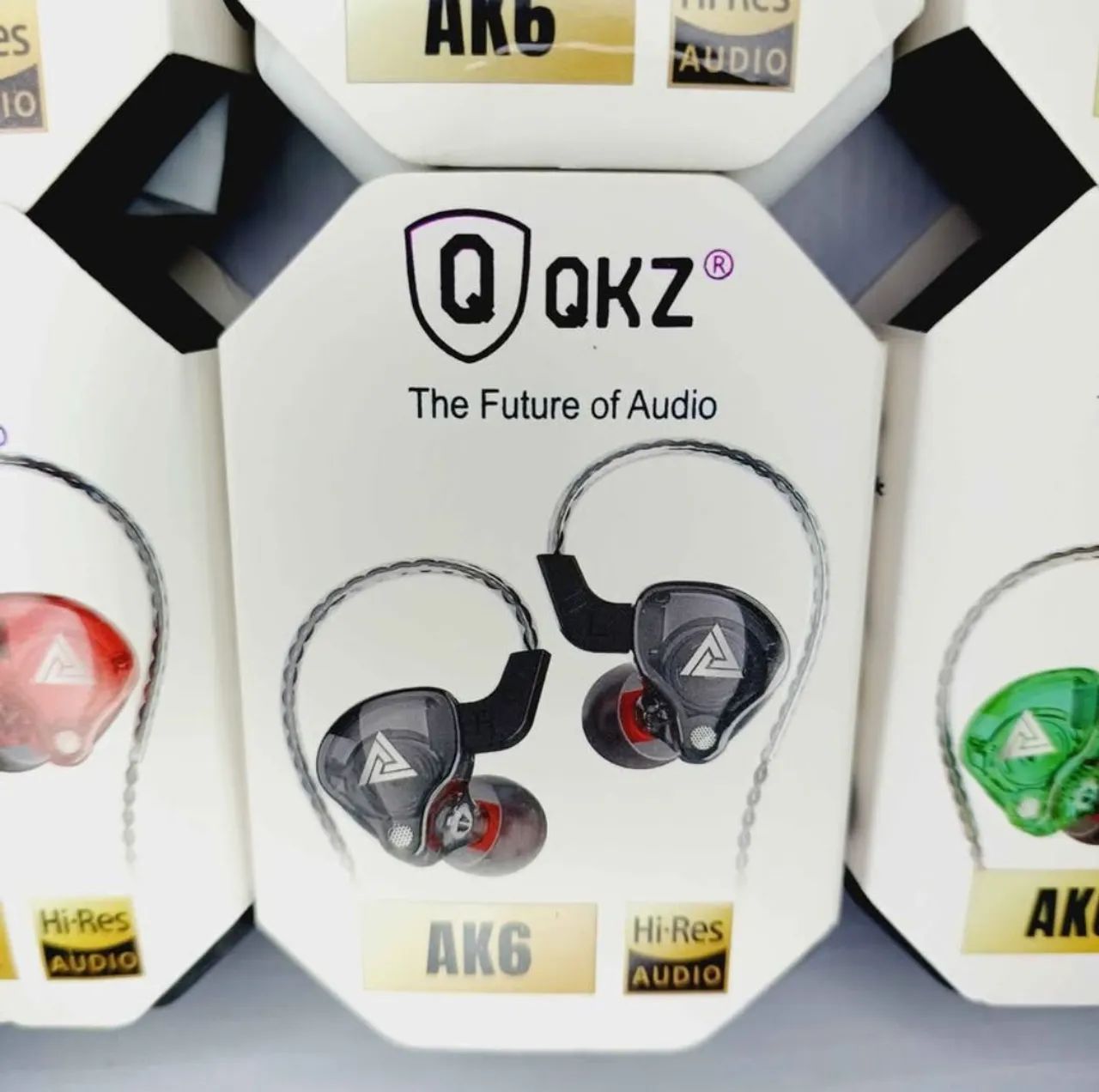 Entrego Fone Original da QKZ AK6 para gamers e músicos, som alto e Limpo, possui microfone - Foto 2