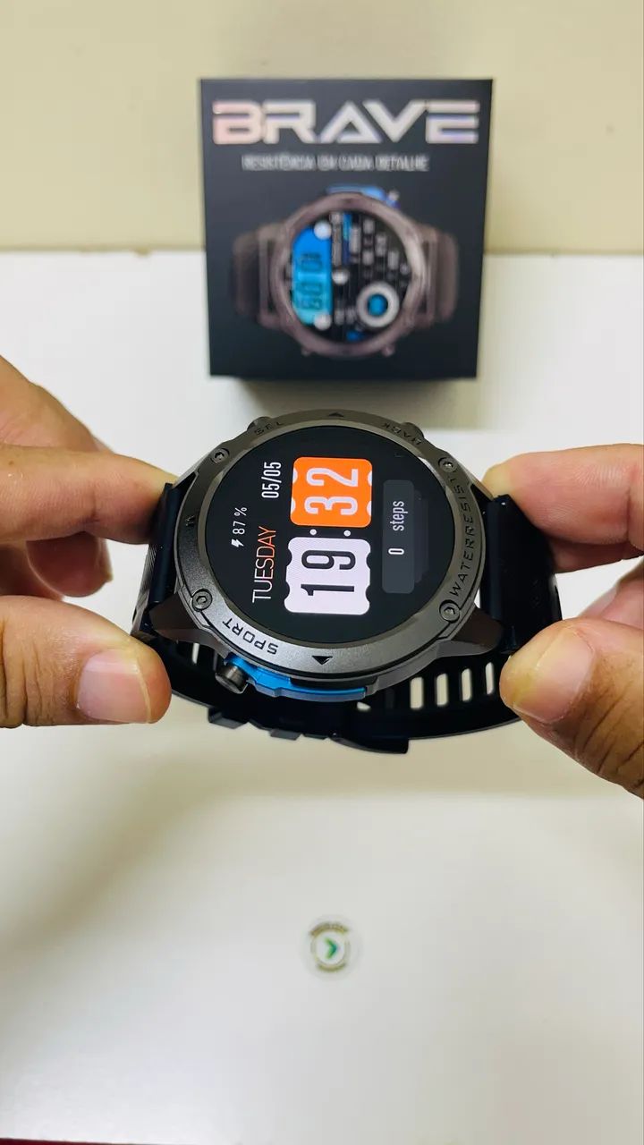Relógio/ Smartwatch BRAVE  - Foto 4