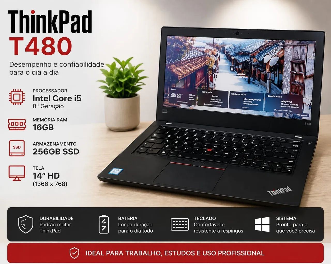 Notebook ThinkPad t480
