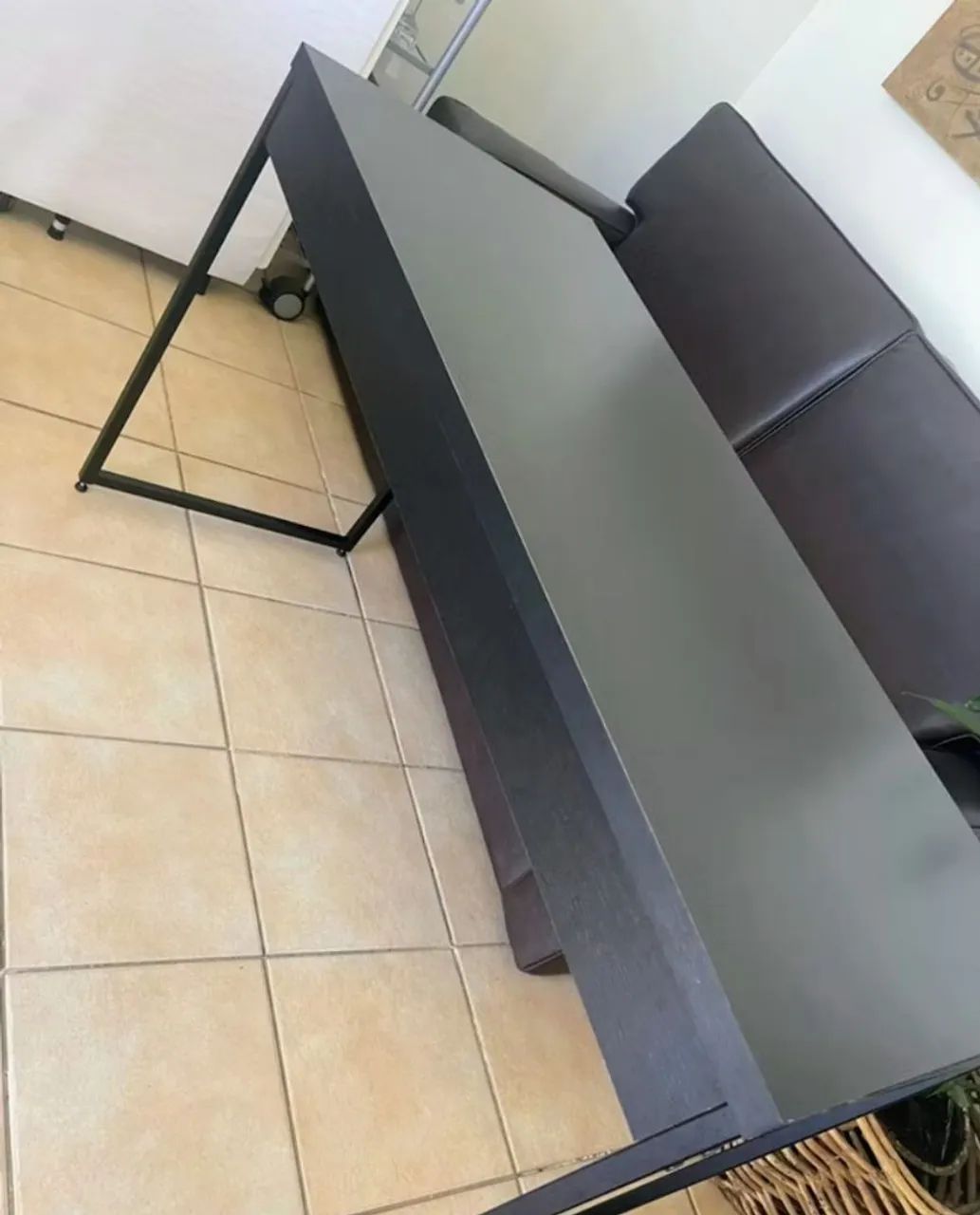 Mesa Compace 120x50x75 - Ideal para PC, Estudos e Home Office - Foto 3