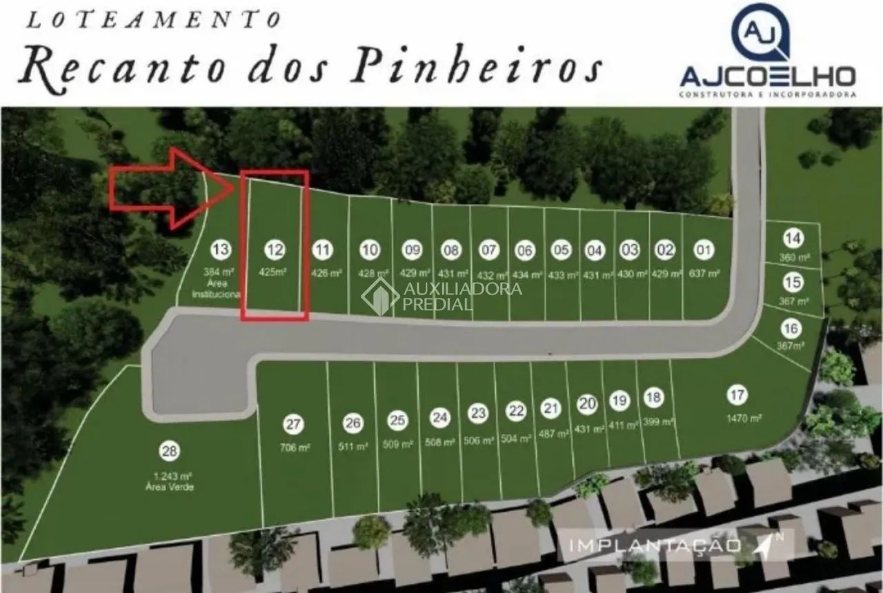 Terreno escriturado em loteamento, com 425 m², em Biguaçu. - Foto 4